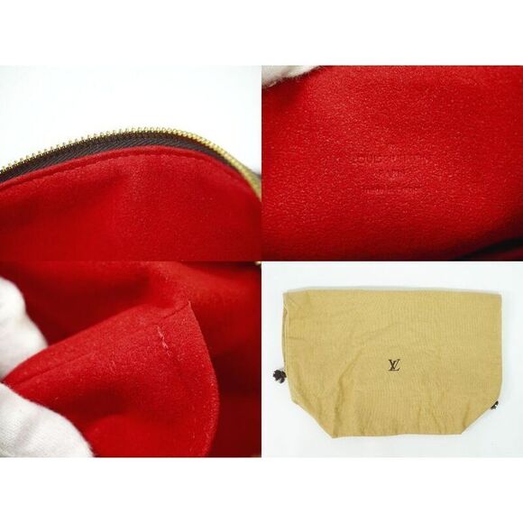 Authentic Louis Vuitton LV Barclays Damier Ebène Handbag Brown N52000 Berkeley - Picture 9 of 9